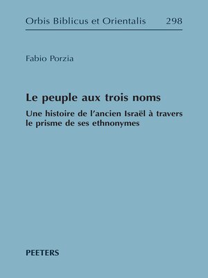 cover image of Le peuple aux trois noms